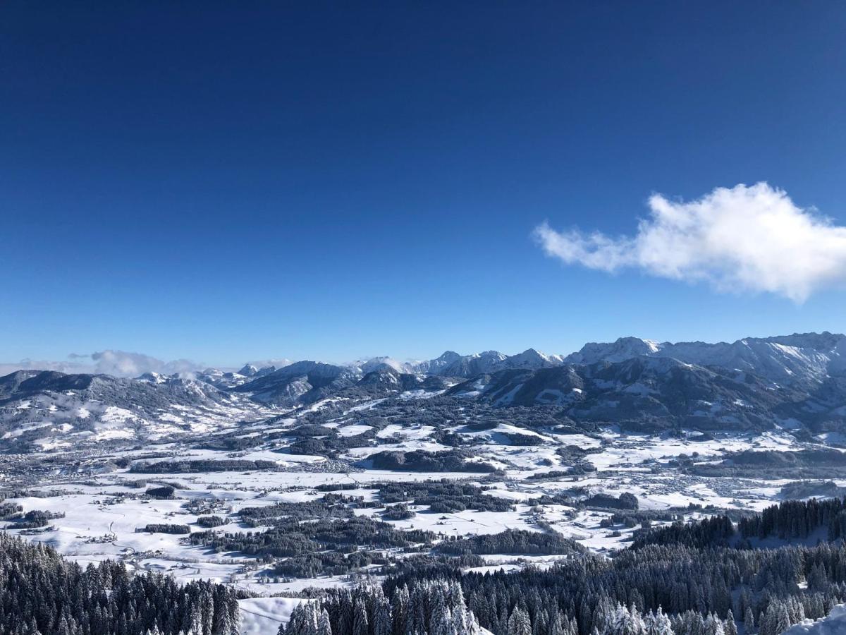 Ferienwohnung Hornerblick Sonthofen Bagian luar foto