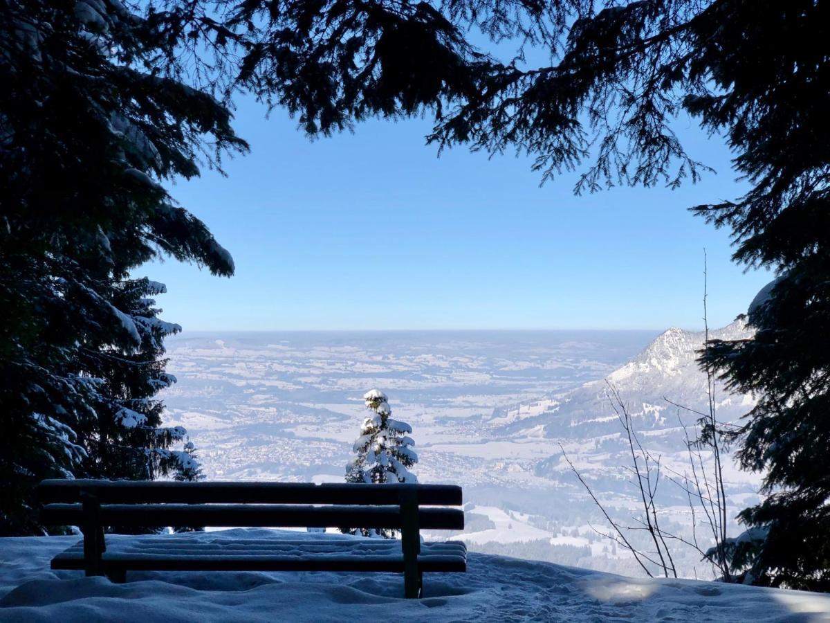 Ferienwohnung Hornerblick Sonthofen Bagian luar foto