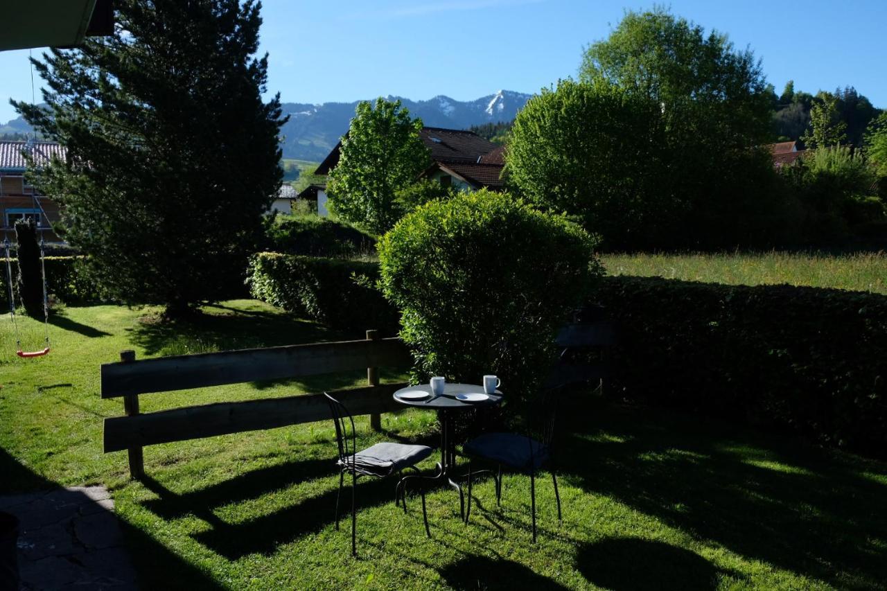 Ferienwohnung Hornerblick Sonthofen Bagian luar foto